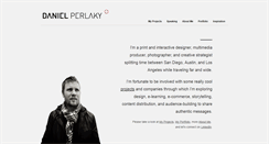 Desktop Screenshot of danielperlaky.com