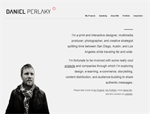 Tablet Screenshot of danielperlaky.com